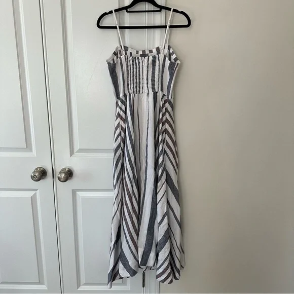 Madewell Circle Maxi Dress in 100% Linen - Picture 3 of 3